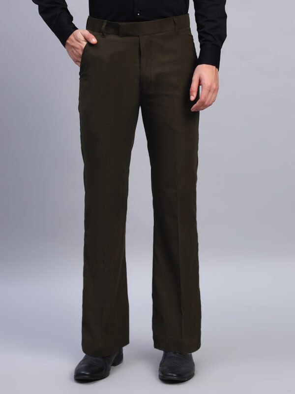OLIVE TWILL BOOTCUT