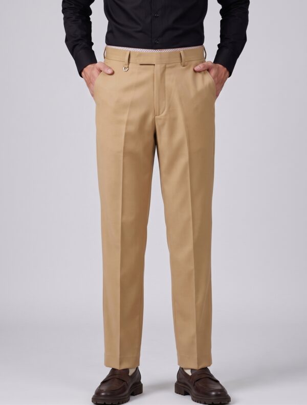 CAMEL AXNIS LIFESTYLE MEN MID-RISE STRAIGHT FIT